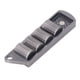 thumbnail image 4 of Juguete deslizante magnético de metal con forma de vaina de guisante para adultos, para aliviar el estrés, el autismo y la ansiedad, juguete sensorial plateado, 4 of 15
