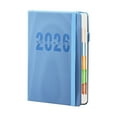 thumbnail image 2 of 2026 Weekly Planner Hardcover Notebook Monthly Calendar Organizer Daily Schedule 365 Days Office Plan 80gsm Thick Paper with Tab Markers Elastic Closure, 2 of 3