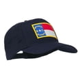 thumbnail image 5 of Eastern State North Carolina Embroidered Patch Cap - Navy OSFM, 5 of 5