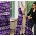 thumbnail image 5 of Soimoi Cotton Voile Fabric Stripe & Paisley Decor Fabric Printed Yard 56 Inch Wide, 5 of 7
