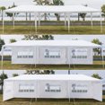 thumbnail image 4 of Tcbosik Five Sides Canopy Tent Outdoor Portable Shelter Waterproof Canopy White for Weddings, Parties-3 x 9M, 4 of 6