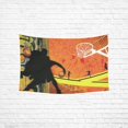 thumbnail image 1 of BSDHOME Tapisserie Murale Art de Basketball 40x60 Pouces, 1 of 3
