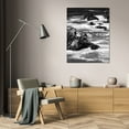 thumbnail image 3 of Alan Hausenflock 28x40 Gallery Wrapped Canvas Wall Art Titled - Garrapata Highlands 6 BW, 3 of 4