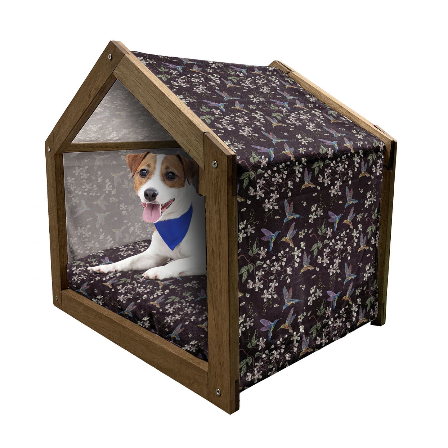 Cherry Blossom Pet House, Flappy BroadTailed Hummingbirds Flying
