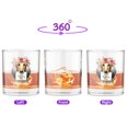 thumbnail image 2 of Happy Mother's Day Afghan Hound with Flower Crown and Greeting Card 11oz Whiskey Glass Mug Dog Lover Whiskey Cocktail Glasses Cup - 13004, 2 of 5