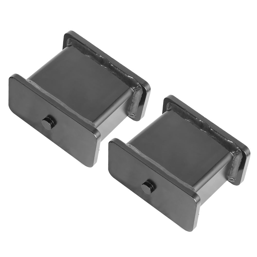 munirater 4" Rear Lift Blocks w/U Bolts Leveling Lift Block Kit Replacement for 2007-2019 Chevy Silverado GMC Sierra 1500