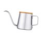 thumbnail image 3 of Vierta sobre la tetera, cafetera por goteo, tetera de goteo estrecha de 250ml, cafetera para acampar, tetera con cuello de cisne, cafetera para, 3 of 9