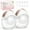 White, variant on Jheppbay All-in-One Electric Hands Free Breast Pump,Privacy Protection, Prevent Leakage, 5s Quick Assembly, with 17/19/21/24 mm Flange, 2 Pack（White）