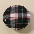 thumbnail image 7 of MAMAMI Toddler Girl Fall Outfits Girl Ruffle Long Sleeve Top and Plaid Half Skirt Set, 7 of 7