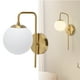 thumbnail image 5 of Lámpara De Pared LED Moderna, Lámpara De Pared De Bola De Cristal Buena Transmisión De Luz Instalación Simple Para El Hogar OTVIAP Nordic Glass Ball LED Wall Light, 5 of 8