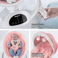 thumbnail image 4 of Baby Swing BabyBond Bluetooth con música de 5 velocidades, color rosa, 4 of 7