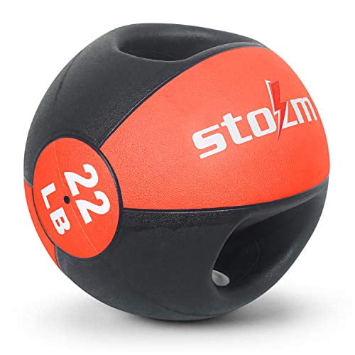 STOZM Medicine Ball / Weighted Ball Exercise Weights with Side