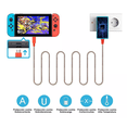 thumbnail image 3 of Cargador para Nintendo Switch BLOOSOM 5V 1.5A 15V 2.6A Rojo, 3 of 4