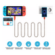 thumbnail image 3 of Cargador para Nintendo Switch BLOOSOM 5V 1.5A 15V 2.6A Rojo, 3 of 4