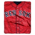thumbnail image 1 of Boston Red Sox 50"x60" Royal Plush Raschel Throw Blanket - Jersey Design, 1 of 1