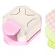 thumbnail image 1 of 3-en-1 Perforadora Redondeadora,Cortador de Esquinas 3 en 1 para Hacer Tarjetas, para Hacer Tarjetas, Laminado, Cartulina（Rosa）, 1 of 5