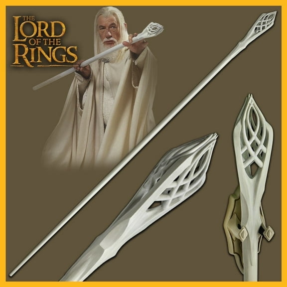 Gandalf the White Staff - Officially Licensed Lord of the Rings Replica