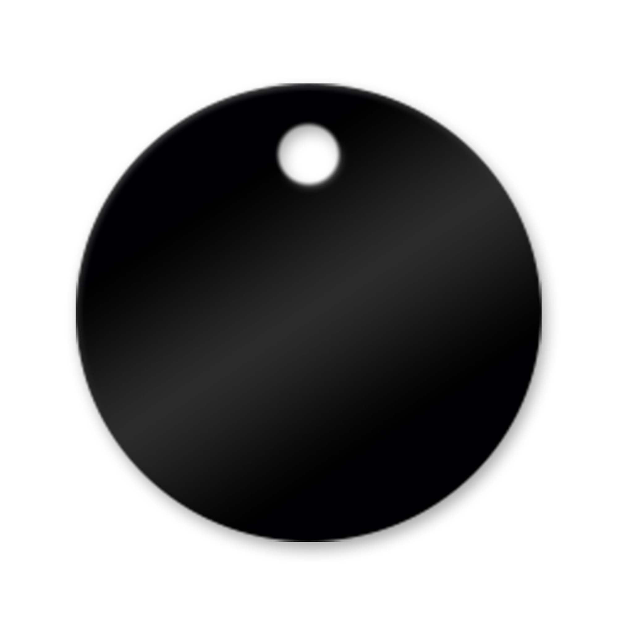 3 inch Blank Brass Circle Tags - Pack/25