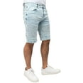 thumbnail image 3 of X RAY JEANS Mens Moto Denim Shorts, Bleach, 30, 3 of 7