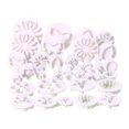 thumbnail image 2 of 33 Piece Fondant Cake Cookie Plunger Cutter, Flower Leaf Butterfly Heart Shape Decorating Mold, DIY Tools, 2 of 8