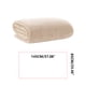 thumbnail image 3 of Toalla de baño de terciopelo para adultos | Extra grande (85 x 145 cm) | Toalla para el cabello superabsorbente y de secado rápido | Estampado de rayas para playa, gimnasio y hogar | 1 paquete, 3 of 4