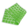 thumbnail image 5 of Russian-english Silic Keyboard Skin Cover Sticker for Computers - Green, 5 of 6