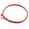 thumbnail image 4 of U8MO 20 Pcs Red with Multi-Color Handmade Braided Chinese Wristband Lucky Bracelets-Thick 5mm, 4 of 7