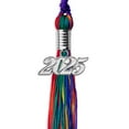 thumbnail image 2 of Endea Graduation Rainbow Graduation Tassel with Silver Date Drop, 2 of 2