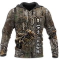 thumbnail image 3 of Sudadera con capucha para hombre, con estampado 3D de camuflaje y gráficos de caza, ropa de moda Harajuku, sudadera con capucha de manga larga de otoño para hombre, 3 of 5