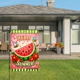 thumbnail image 3 of Amhnf Hello Summer Watermelon Garden Flag With Bees And Flowers For Home Outdoor Garden Yard Decor 12x18 inch, 3 of 5