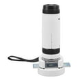 thumbnail image 3 of Mini Portable Microscope, Handheld White  Easily Mini Microscope With LED Light For Microbiological Observation For Kids, 3 of 8