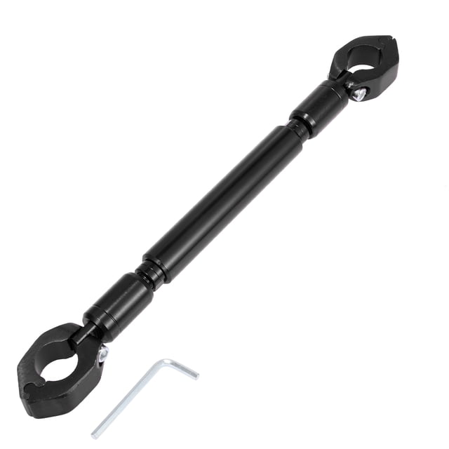 Barra de Equilibrio Universal 22mm Aluminio Aleación Negro Unique Bargains