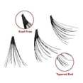 thumbnail image 2 of iENVY False Eyelashes Deep C Curl Individual Lashes Natural Finish Eyelash (Short), 2 of 10