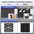 thumbnail image 4 of Paneles de pared insonorizados BSHEAD, paquete de 8, 30 x 30 x 1,1 cm, 4 of 6