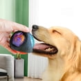 thumbnail image 3 of Bolas de pelota para perros con chirrido iluminado, pelota con chirriador LED parpadeante, juguete para perros, pelota interactiva para perros activada por rebote, 3 of 5