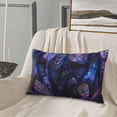 thumbnail image 5 of Fuzoiu Fantasy Dragon In Cathedral Print Fuzzy Pillowcases, Super Soft Pillow Case Cover with Zipper for Bedroom, Sofa, Couch,Cozy Pillow Shams for All Seasons-16"x24", 5 of 6