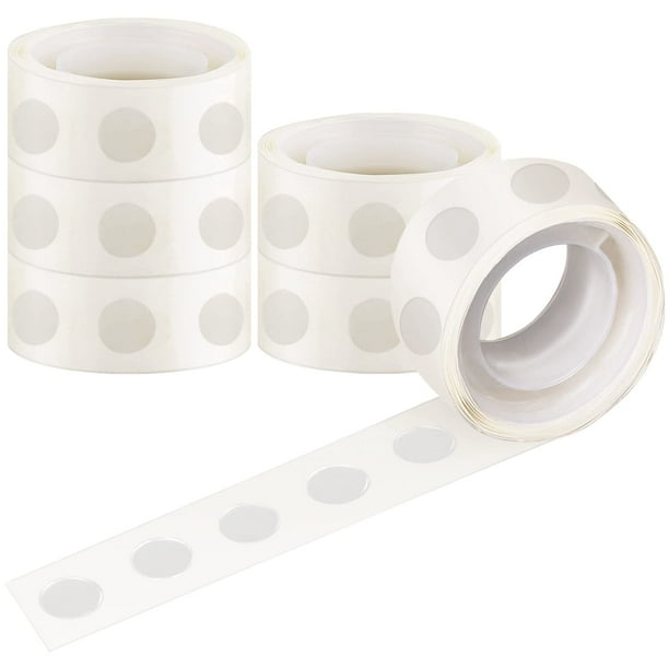 Glue Points, 700 12mm/0.47" 7 Rolls Poster Putty Double Sided Clear