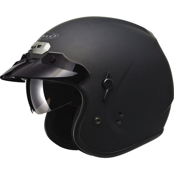 GMAX GM-32 Open Face Helmet w/Flip Down Shield