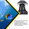 thumbnail image 4 of ziyahi Life Jackets Portable Inflatable Adjustable Detachable Waterproof Inflation Emergency Supplies Waistcoat for Swimming L XL, 4 of 6