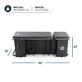 thumbnail image 3 of Echelon Adjustable Weight Bench with 6-Position Backrest & Dumbbell Storage, 3 of 9