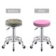 thumbnail image 5 of Balery Pink Fundas de asiento para taburete de bar redondo de tela de terciopelo ajustables que protegen de arañazos y manchas para sillas de 14 a 17 pulgadas.-13 inch, 5 of 7