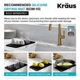 thumbnail image 2 of KRAUS Outlast MicroShield Résistant aux Rayures en Acier Inoxydable sous-Mount 60/40 Double Évier, 32 Pouces 16 Gauge, Premier Series KBU24E, 2 of 11