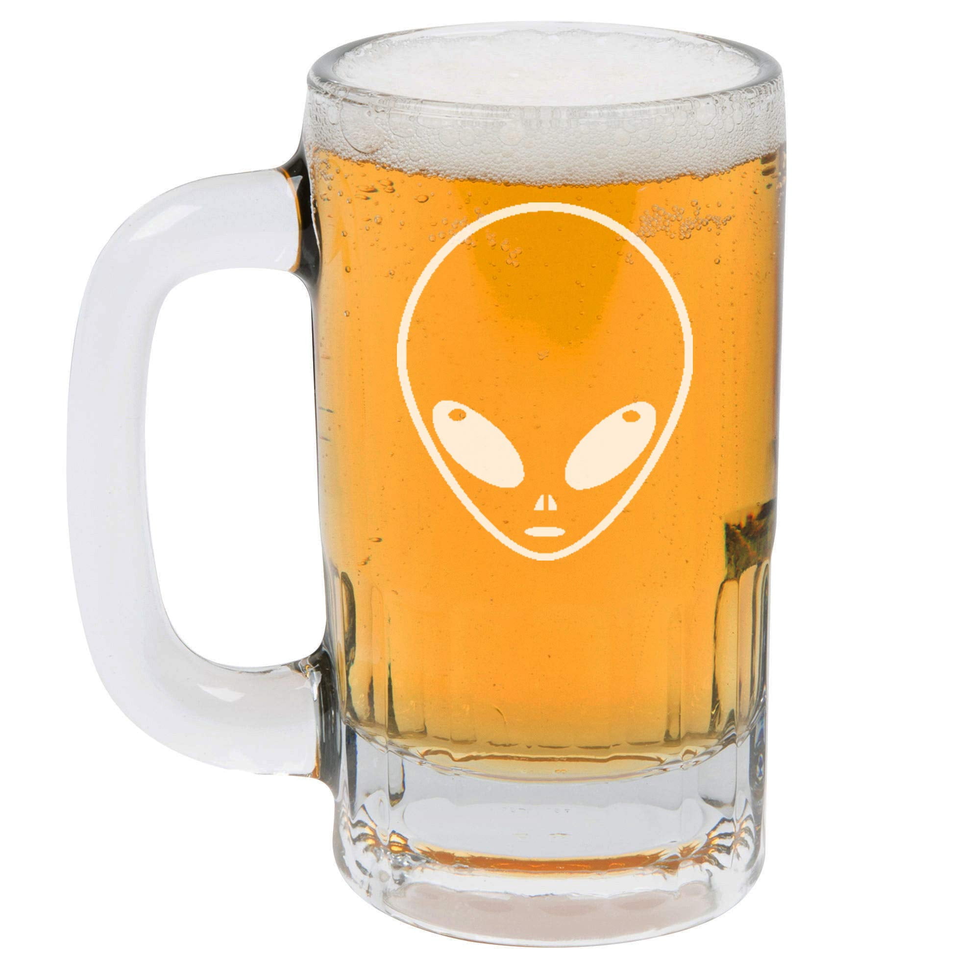 ACDANC 35 OZ Beer Mugs,Heavy Large Beer Glasses With Handle Classic Beer Mug Glasses Style Extra Large Glass Beer Stein Super Mug - View #2