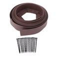thumbnail image 2 of Garden Edging Border, Landscape Edging Kit Lawn Edging Include 30 Spikes PE Garden Edging Border for Landscaping Flower Gardens Lawn, 2 of 7