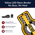 thumbnail image 4 of American Art Decor Officially Licensed Chrysler Mopar Hemi Garage LED Neon Light Sign , Multi-color - 9.5" H x 17" L x 1.5" D, 4 of 7