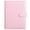 Pink, variant on A5 PU Leather Refillable 6-Ring Binder Cover, Portable Notebook & Budget Organizer for Work, Travel & Home Use, with Pockets (Inner Paper Not Included)
