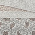 thumbnail image 3 of Madison Park Ensemble de Couvre-Lit 6 Pcs 100 % Coton Imprimé en Rose, 3 of 14