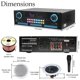 thumbnail image 2 of Kit de altavoces Vaiyer 2000 W Bluetooth para cine en casa, 2 of 9