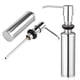 thumbnail image 3 of Dispensador de jabón líquido Sincero de Acero inoxidable 250 ml para baño y cocina, 3 of 10