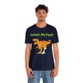 thumbnail image 4 of Funny Amputee T-Shirt “Peg-Asaurus Bone leg V1” Humor Crew Neck T-Shirt, 4 of 4